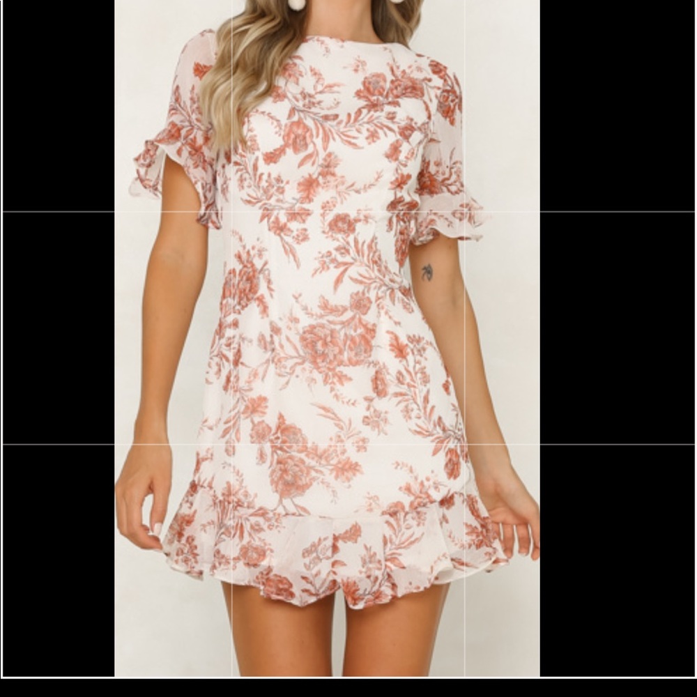Hello Molly floral mini dress